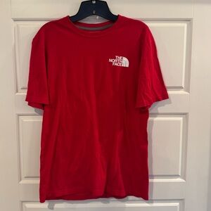 The North Face Men’s Red Never Stop Exploring‎ Alabama Short Sleeve Shirt Size S